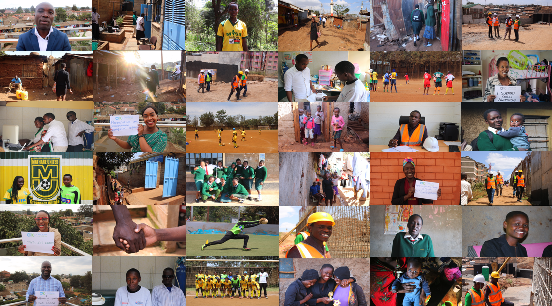 Romain Sion Carolina for Kibera Kenya