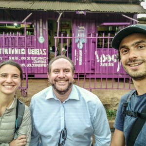 Andy Halsall, CEO Poa Internet Nairobi Kenya Romain Sion