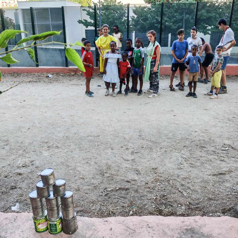 Olympic games Bellevue district Marseille