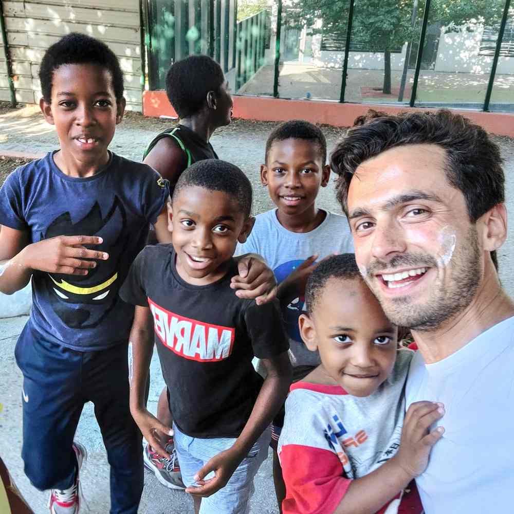 Street activities Bellevue district Marseille Romain Sion