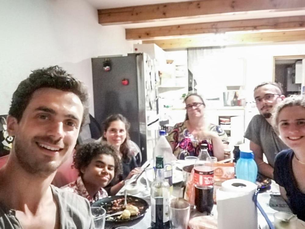 Invitation for dinner Roselyne Massabielle Marseille