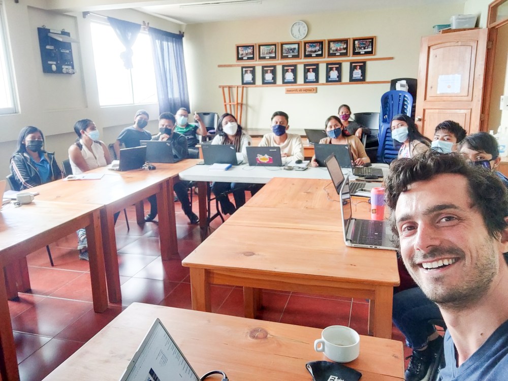 Training Session Romain Sion Los Amigos de Santa Cruz Guatemala